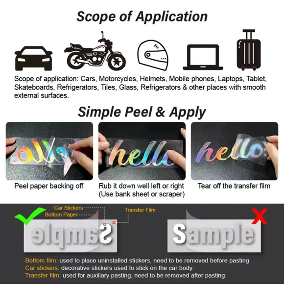 Witch Car Decal - Silver Color - Picture 3 of 4